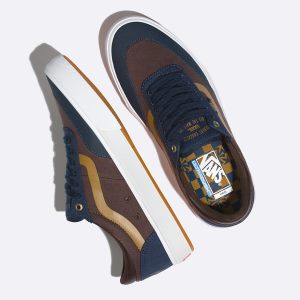 Vans Bayan Spor Ayakkabı x Independent Gilbert Crockett 2 Pro Mavi/Kahve | 76694-340